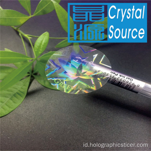 Stiker Hologram Laser 3d Khusus